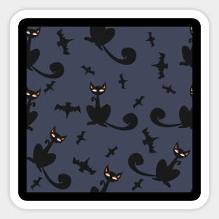 Cat Pattern Sticker